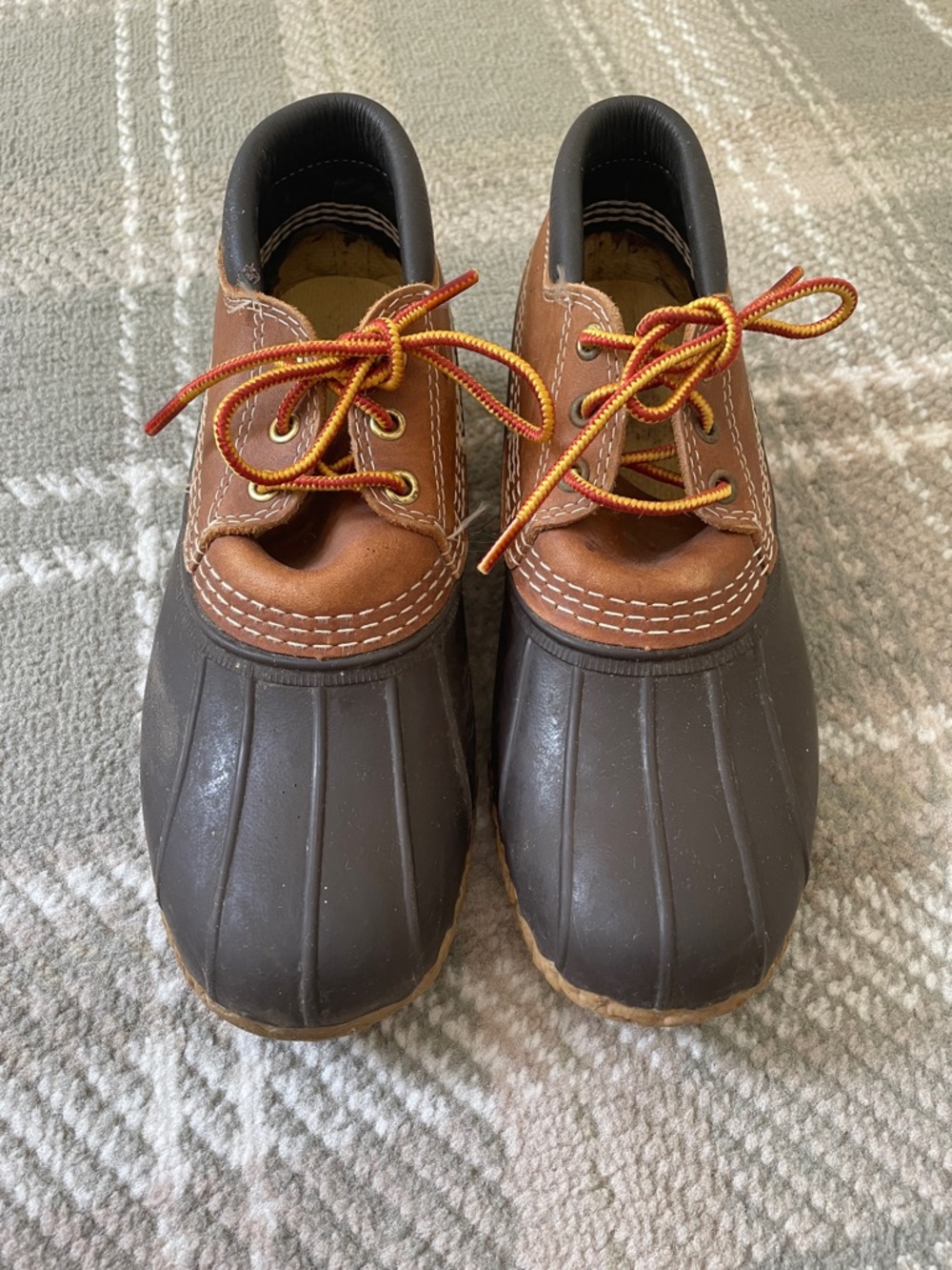 LL Bean Bean Boots Gumshoes low top Duck boots 7M